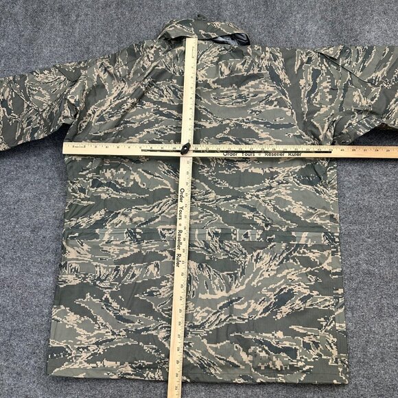 PARKA ALL-PURPOSE ENVIRONMENTAL CAMOUFLAGE APECS AIR FORCE TIGER STRIPE M LONG - Picture 8 of 10